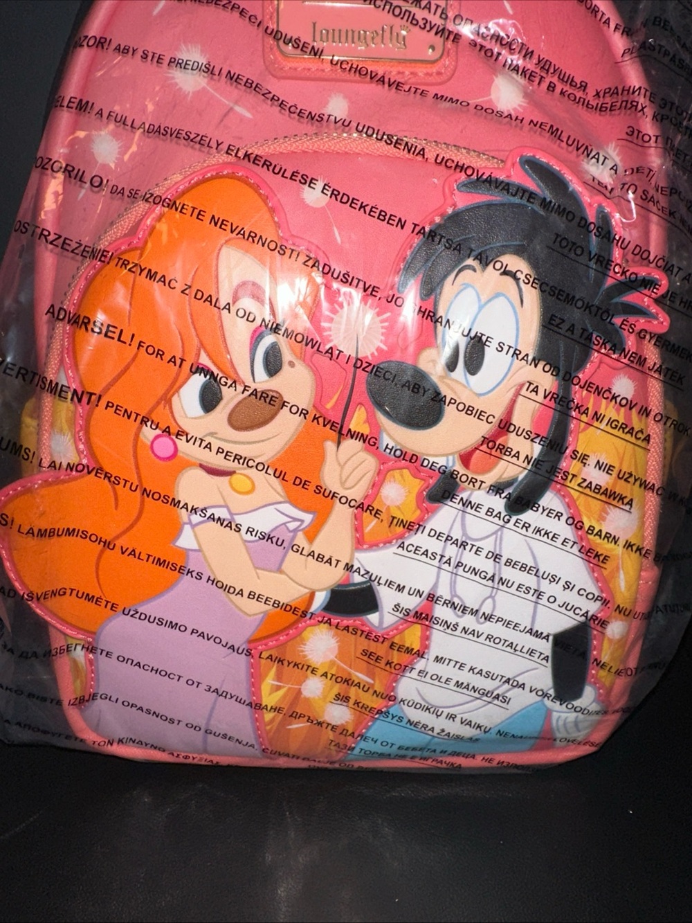 Loungefly Disney A Goofy Movie Max & Roxanne Dandelion Mini Backpack New - Picture 4 of 10
